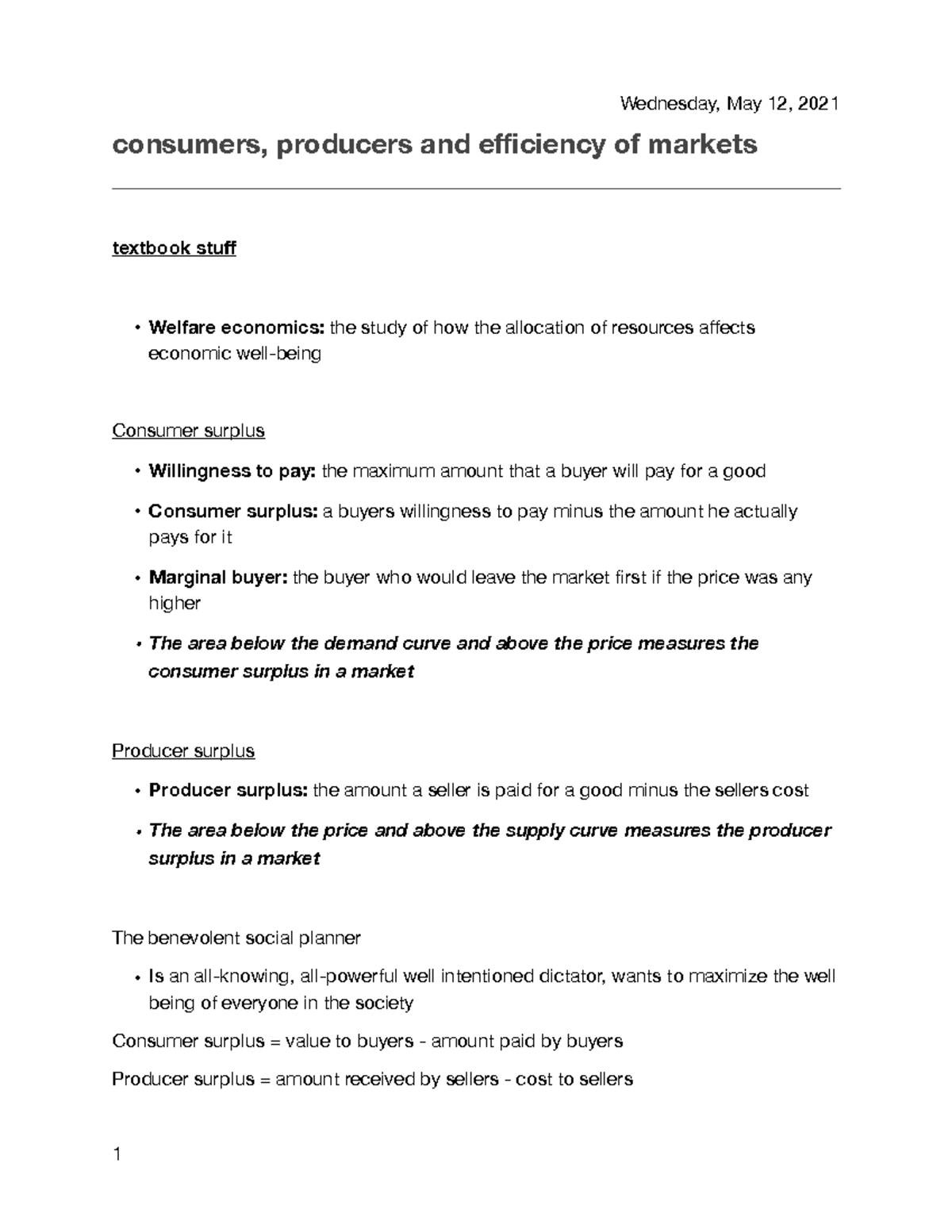 Micro (7)- Consumers, Producers - Wednesday, May 12, 2021 consumers ...