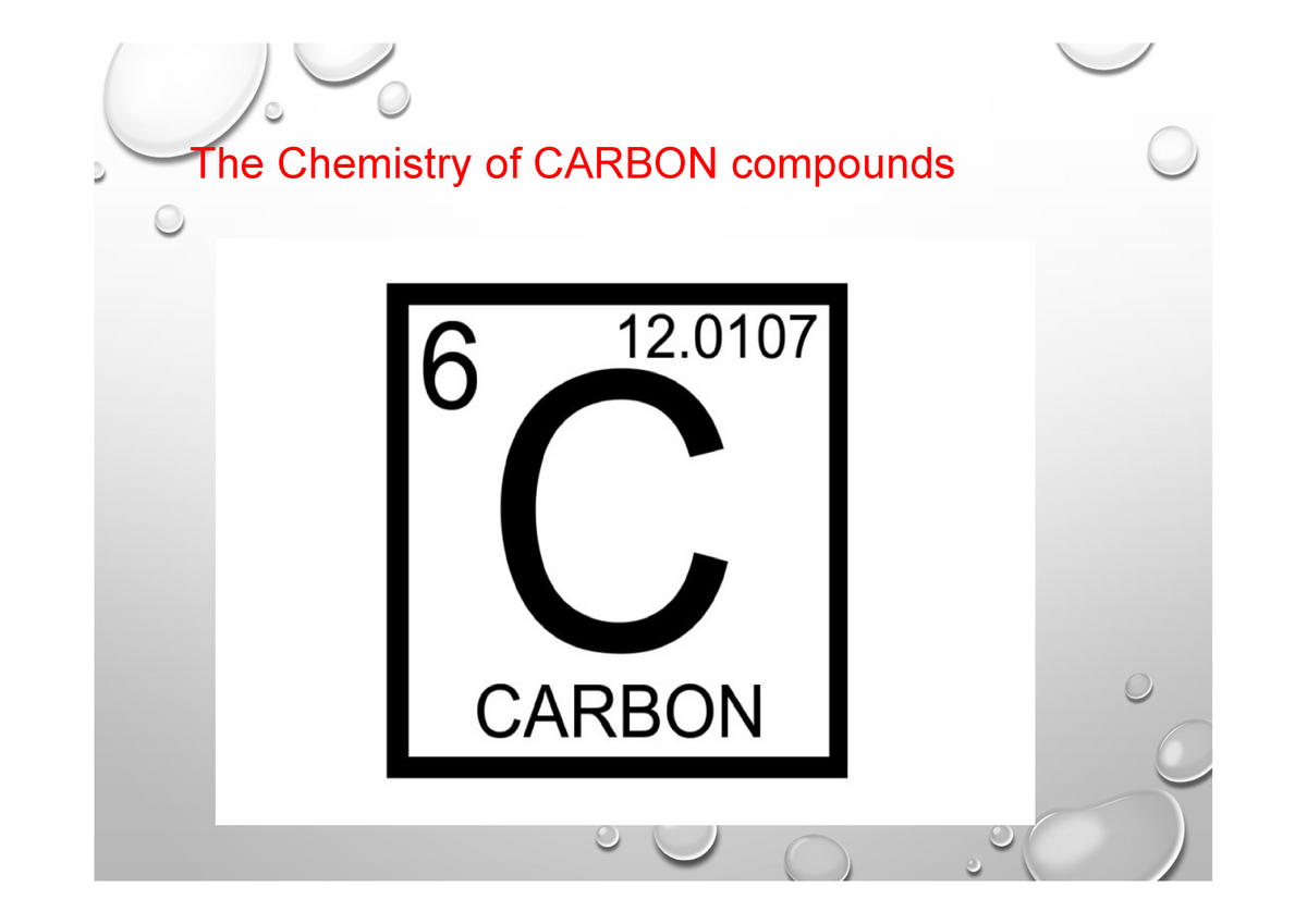 organic-chemistry-the-chemistry-of-carbon-compounds-the-element