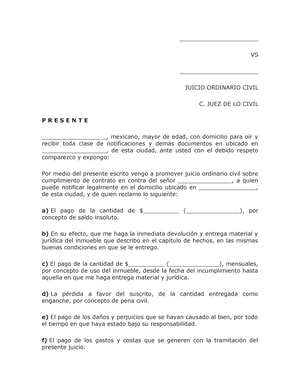 GUIA Contratos Civiles - La Lesión La Licitud En El Objeto, Motivo Y ...