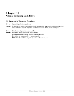 Chapter+13 - Solutions - © Pearson Education Limited, 2015. Chapter 13 ...