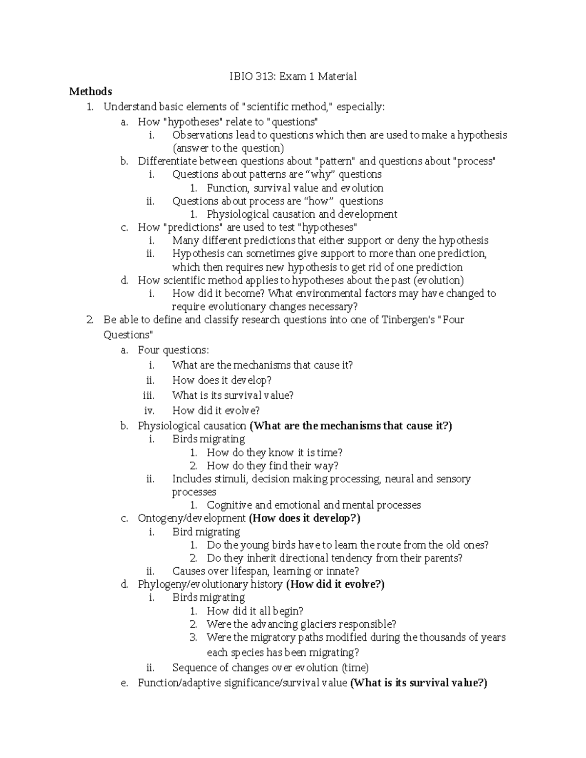 Animal Behavior Exam 1 - exam 1 notes. hffddfdgdfsdgfsdsfs fgdhd ...