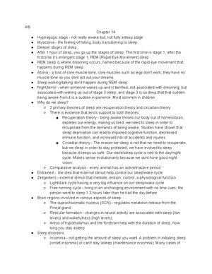 Chapter 1,3,4,5 Notes - Chapters 1 & 5 Disciplines Of Neuroscience ...