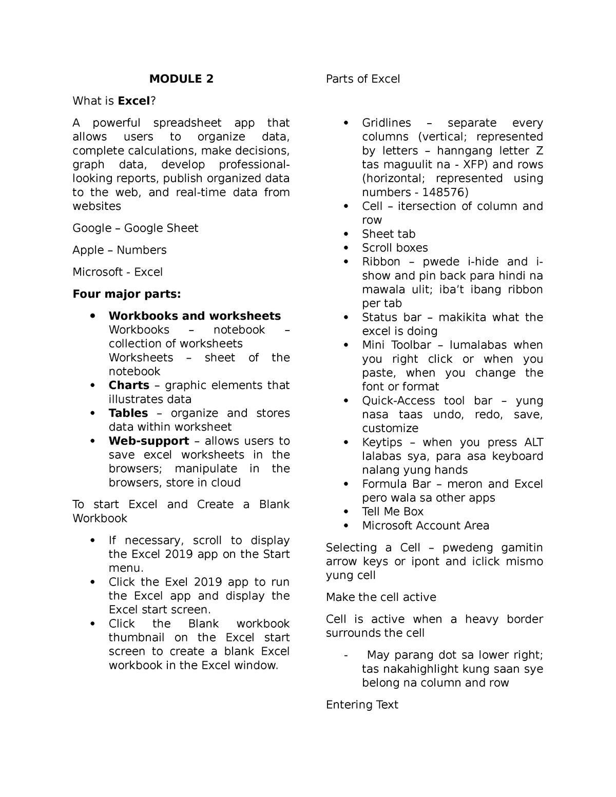 module-2-lecture-notes-2-module-2-what-is-excel-a-powerful