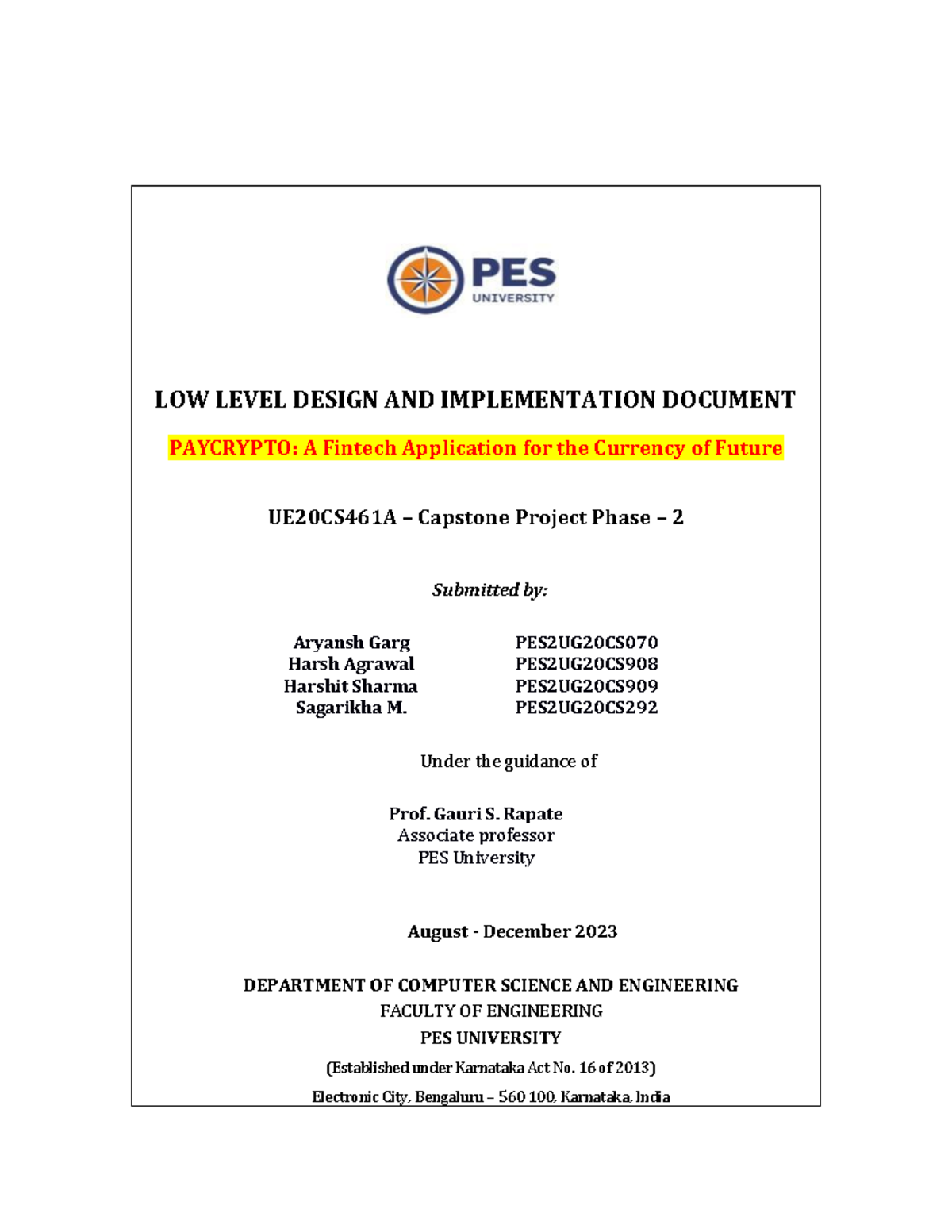 LLD Team 127 updated - Low level diagram for Crypto price prediction ...