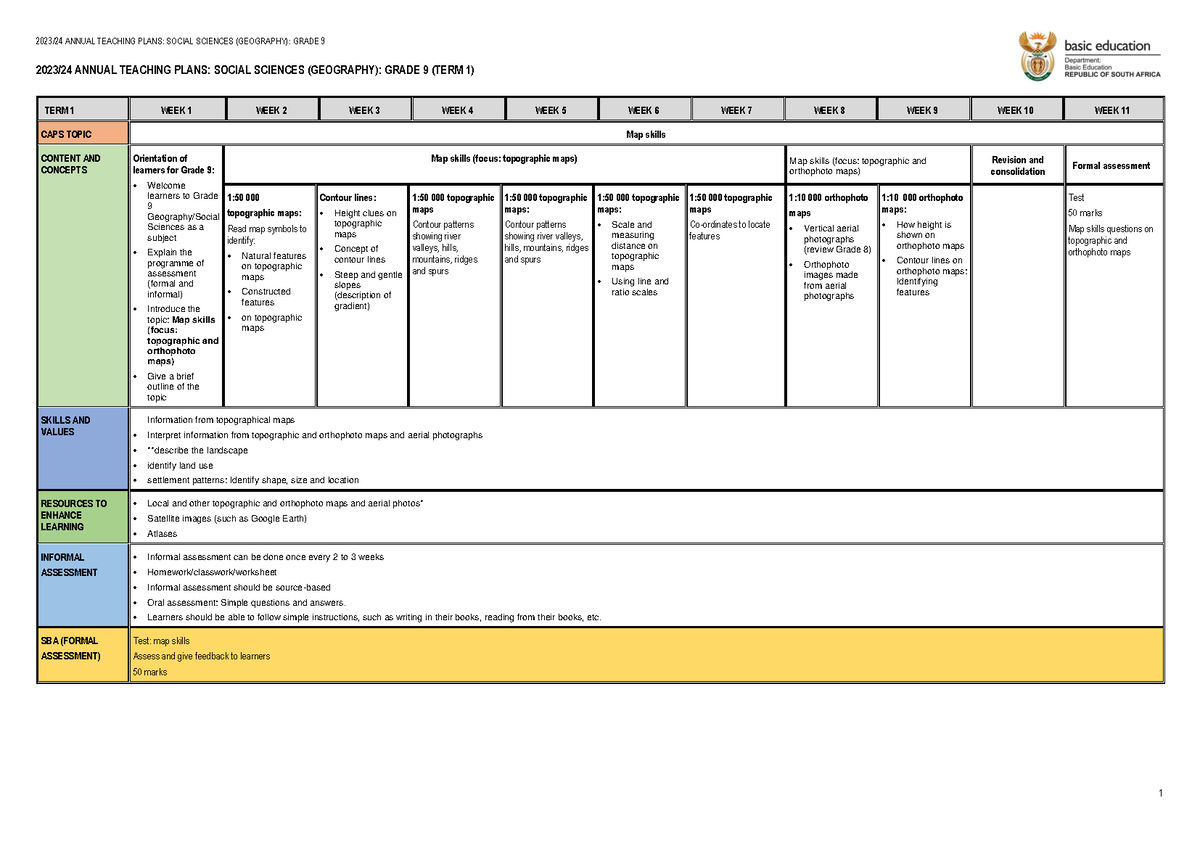 1.120 ATP 2023-24 Gr 9 Soc Sci Final - 2023/24 ANNUAL TEACHING PLANS ...