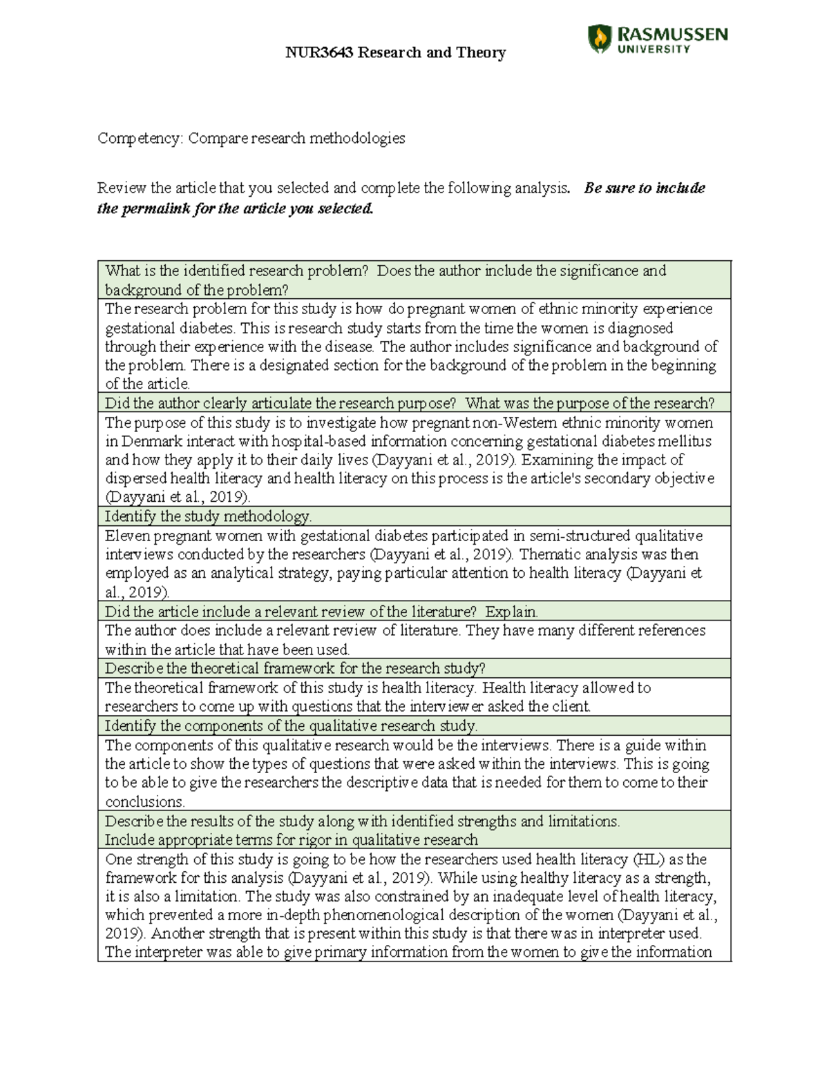 Module 6 Researchthory - NUR3643 Research And Theory Competency ...