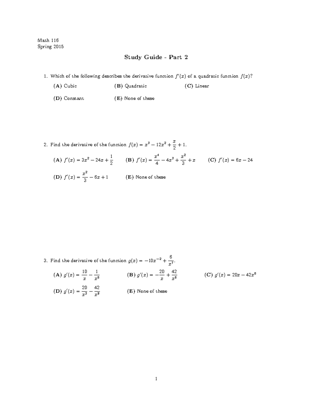 exam-1-study-guide-pre-calc-math-116-spring-2015-study-guide-part-2