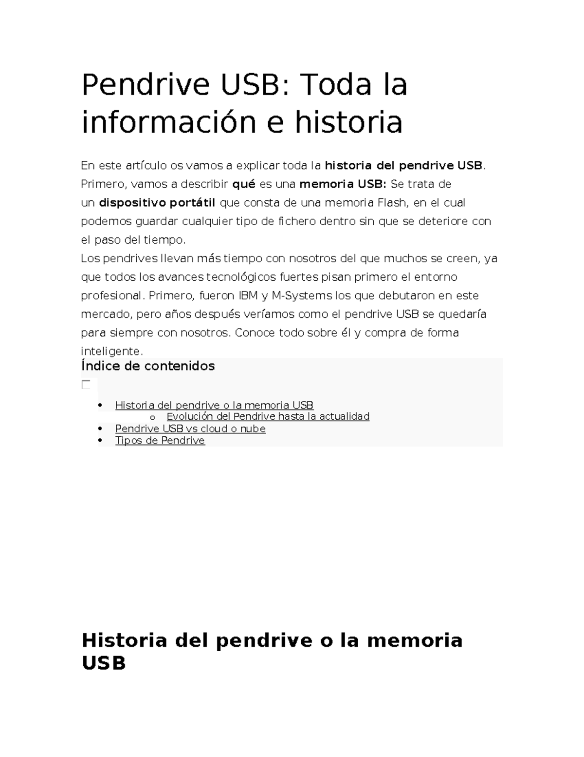 Pendrive USB thunderbolt - Pendrive USB: Toda la información e historia ...