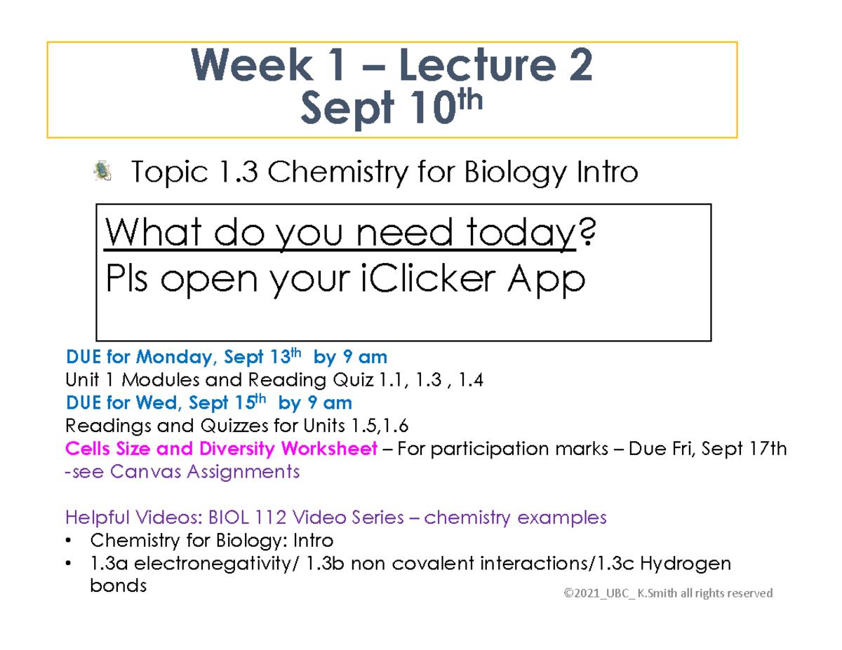 Lecture 2 C4B - Notes - Week 1 – Lecture 2 Sept 10 ####### Th ...