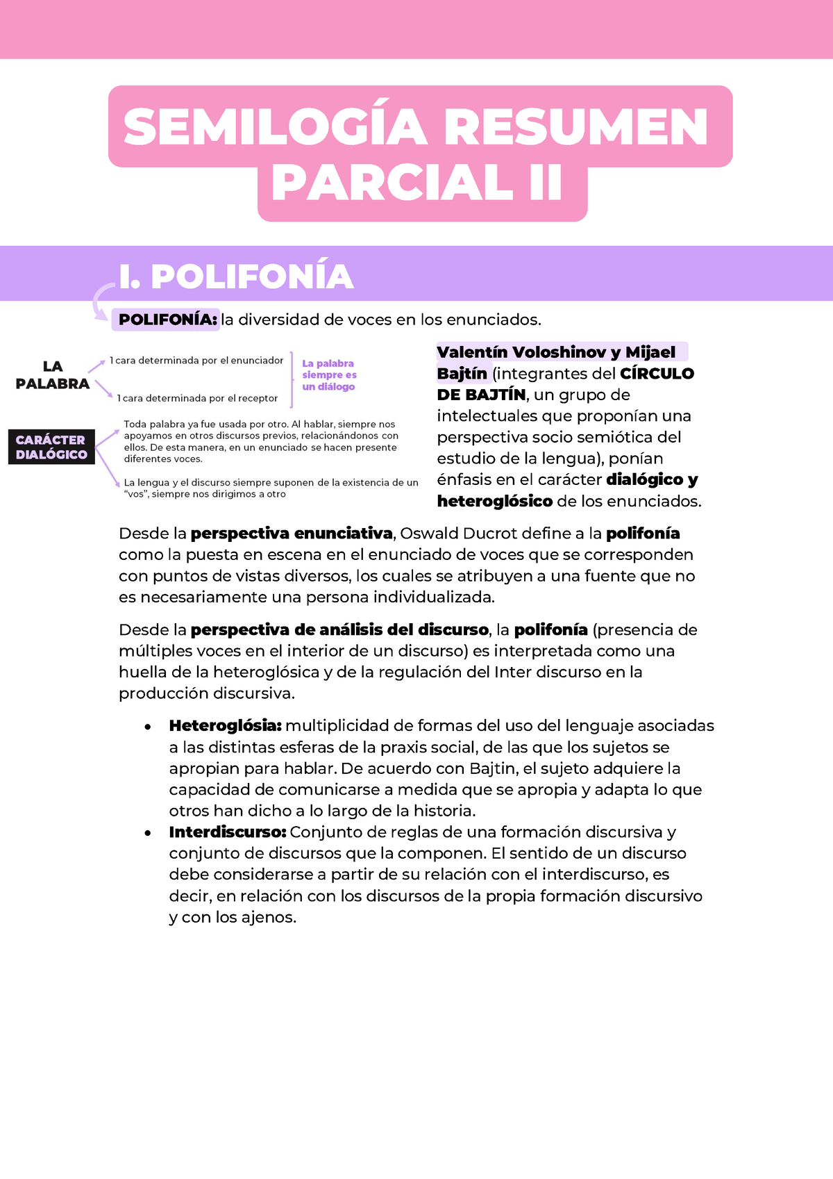 2. Resumen Parcial II - Semiología, Uba Xxi - • • • ♦ ♦ - Studocu