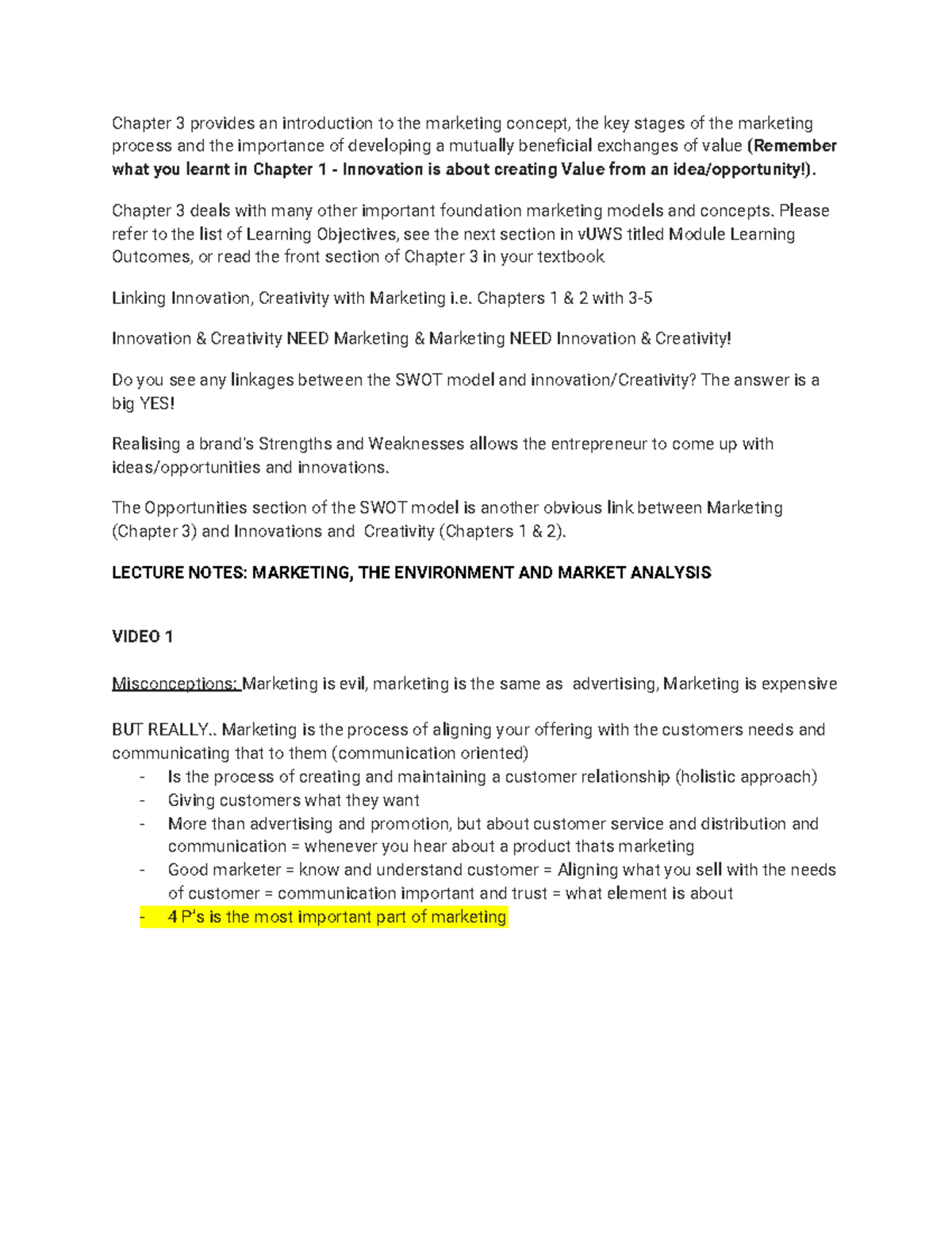 WEEK 3 - lecture notes basic - Chapter 3 provides an introduction to ...