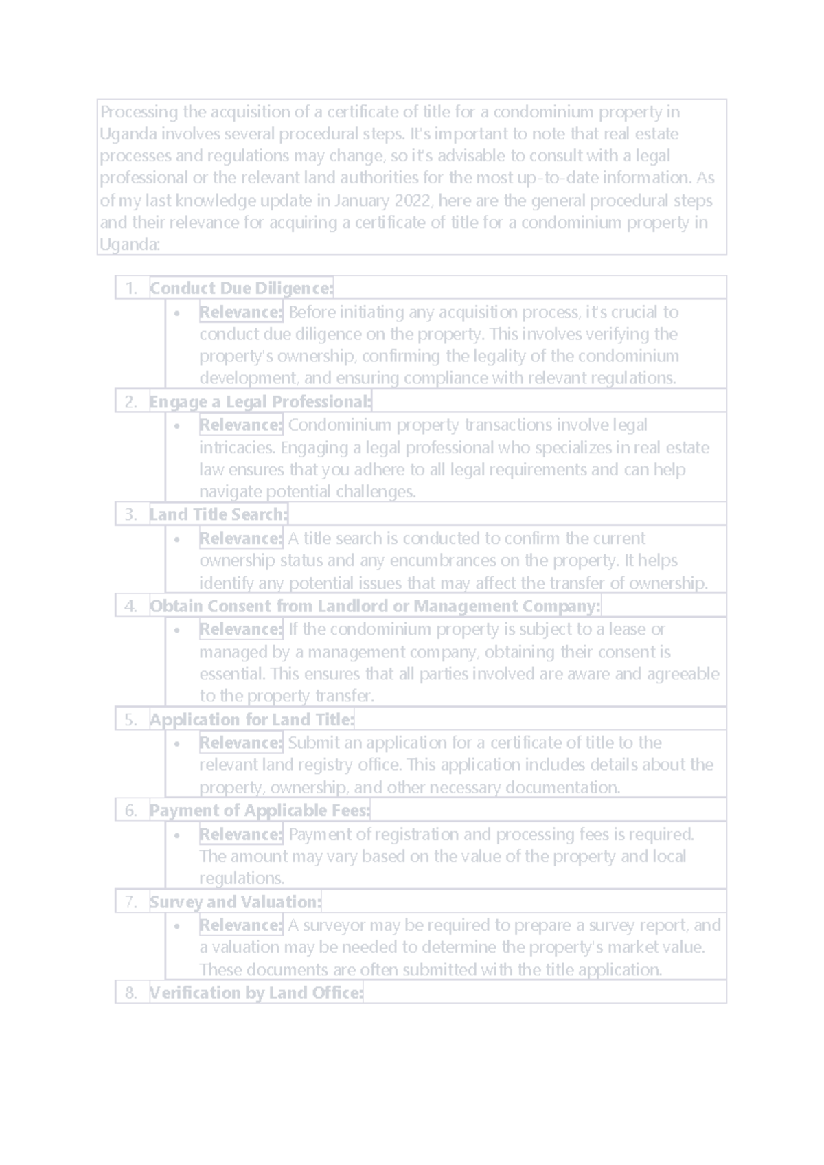 Criminal law2@56 - Processing the acquisition of a certificate of title ...