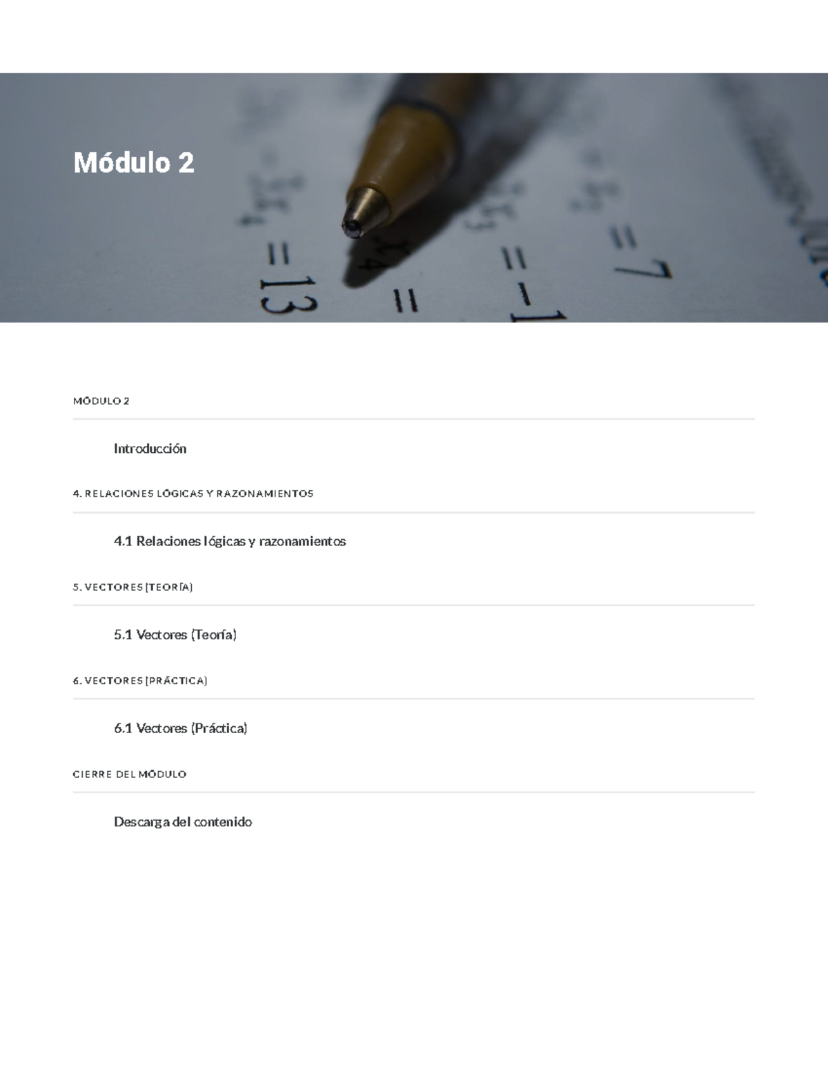 M2 álgebra - Contenido Completo Del Módulo 2 - MÓDULO 2 R ELACION ES ...