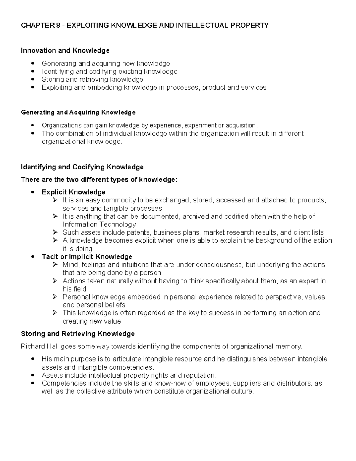 Chapter 8 only - dsdsd - CHAPTER 8 - EXPLOITING KNOWLEDGE AND ...