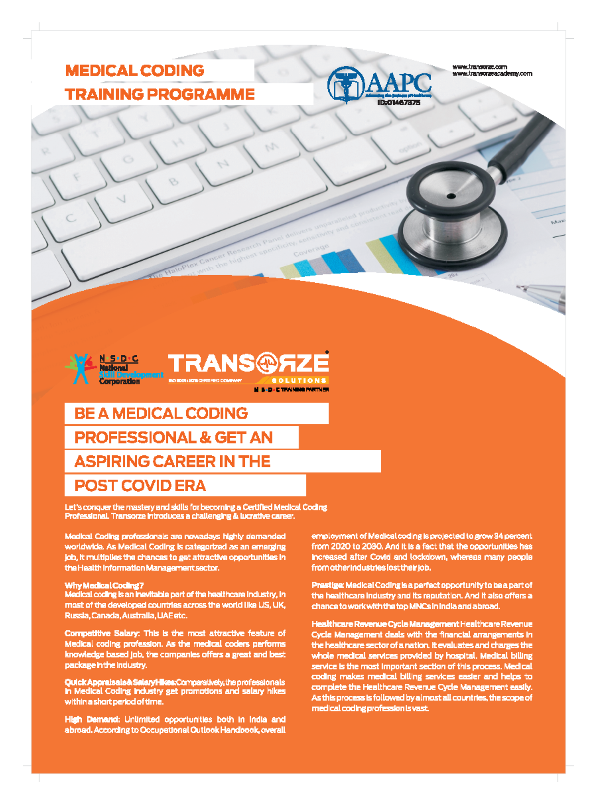 Medical Coding Leaflet - MEDICAL CODING AAPC TRAINING PROGRAMME ...