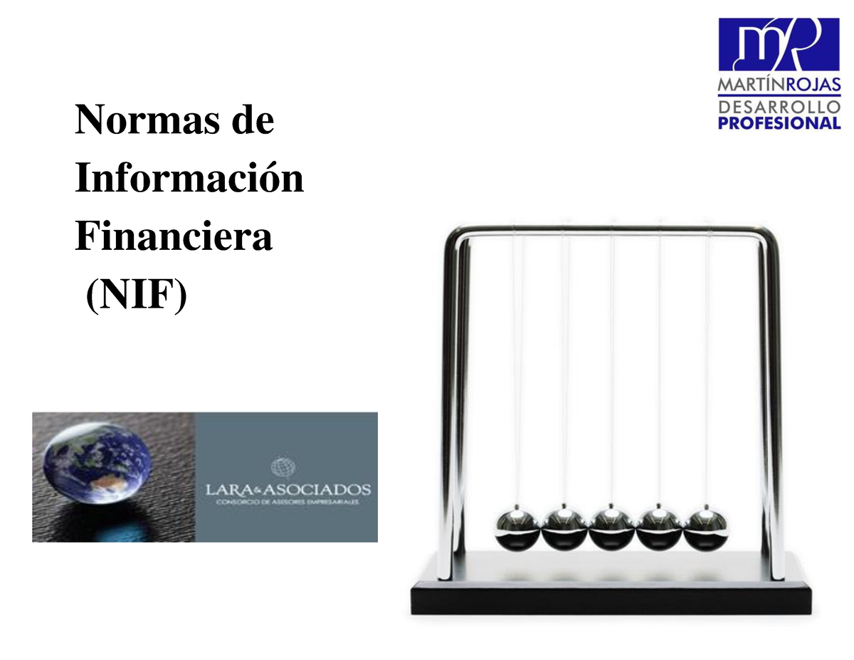 Normas De Información Financiera (NIF) - Normas De Información ...