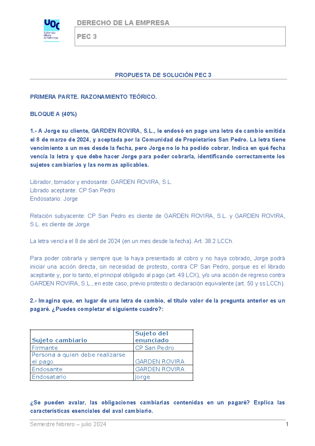 71.512 Solucion propuesta pec 3 2023 - PEC 3 PROPUESTA DE SOLUCIÓN PEC ...
