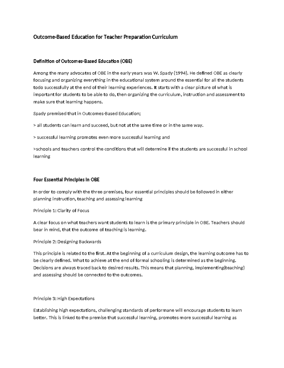 Outcome-Based E-WPS Office - Outcome-Based Education for Teacher ...