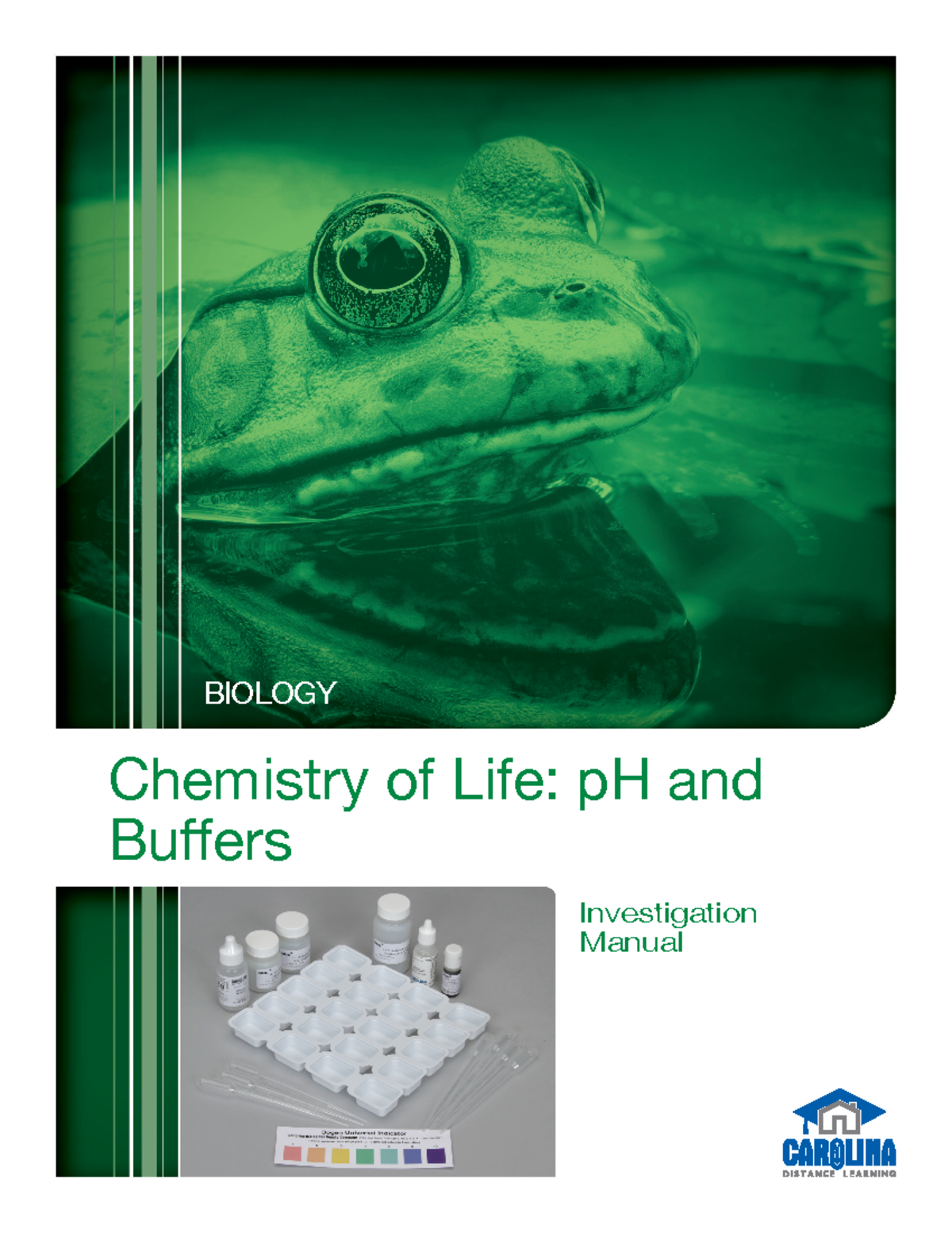 BIO 120L M2 Chemistry of Life BIOLOGY Chemistry of Life pH and