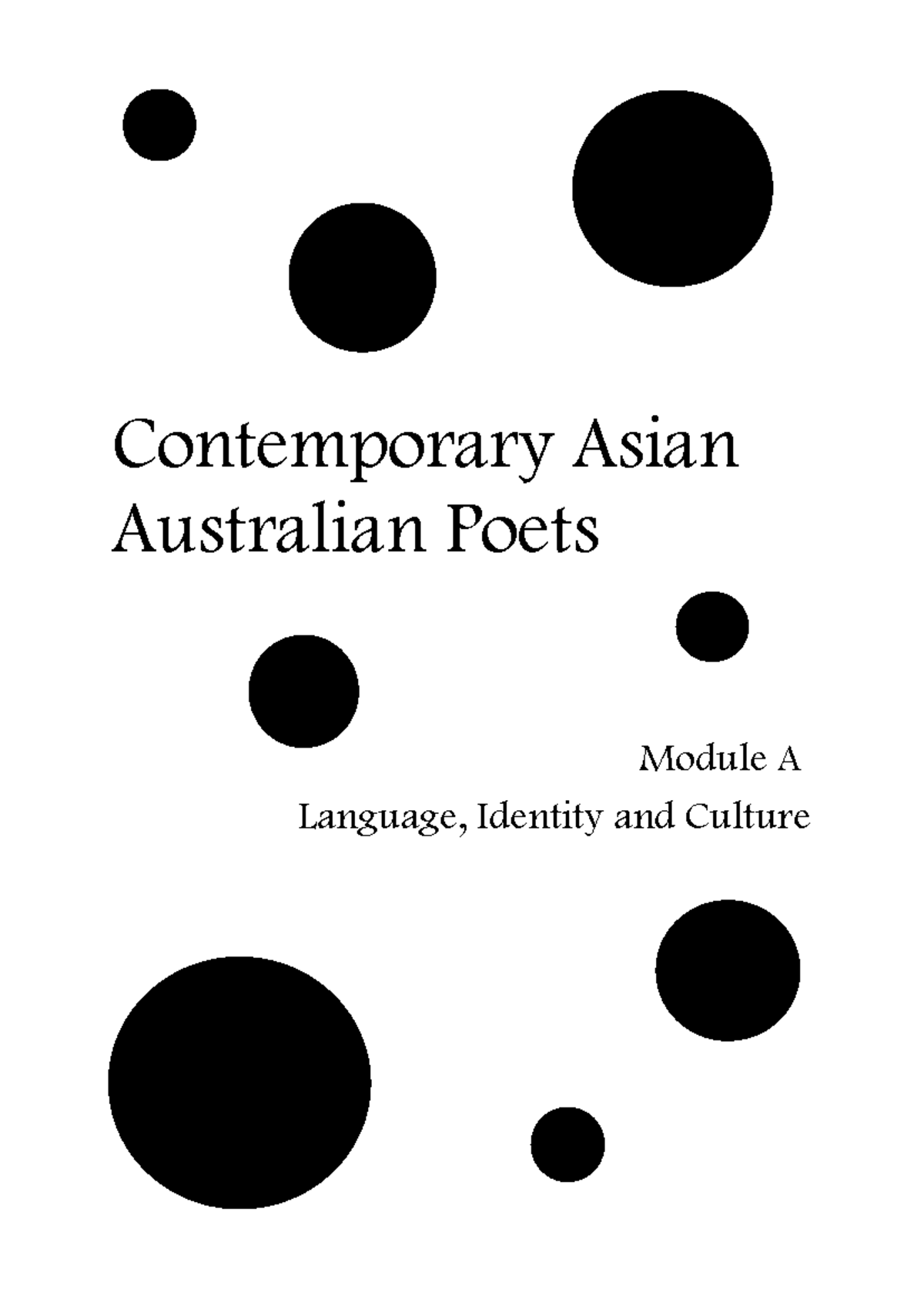 Contemporary Asian Australian Poets booklet - Contemporary Asian ...