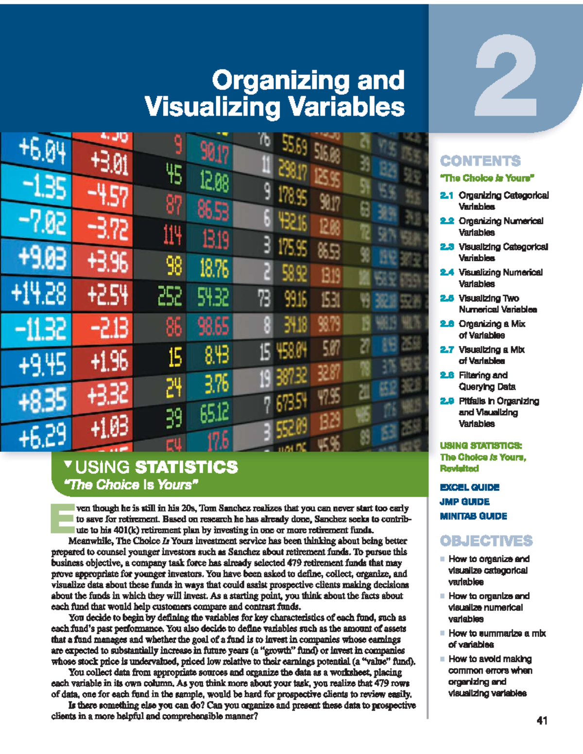 Chap 2, Organizing and Visualizing Variables - probability and ...