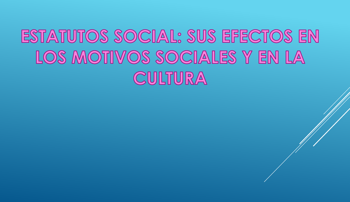 Estatus social - el personal de las escuelas consideran que están ...