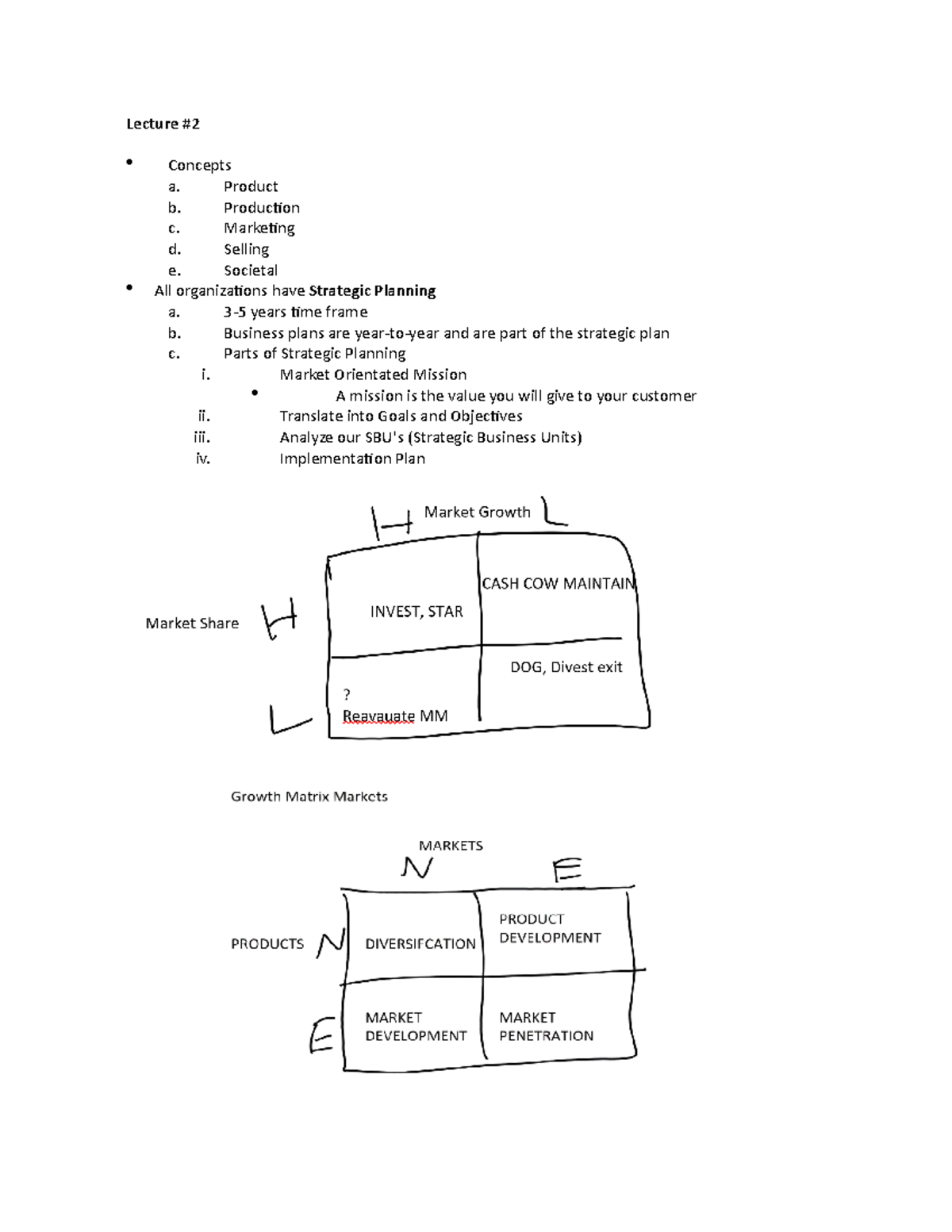 Lectures #2-17 Plus Supplemental Reading - Lecture #2 Concepts - Studocu