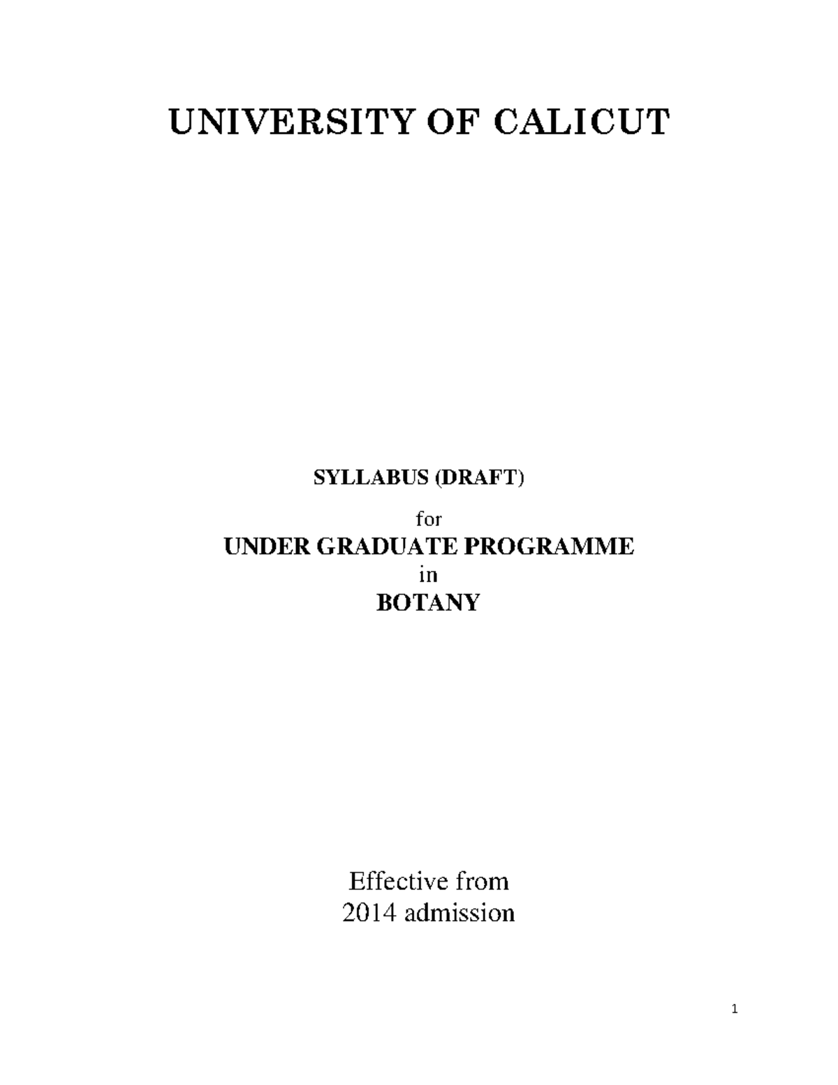 bsc-core-botany-university-of-calicut-syllabus-draft-for-under