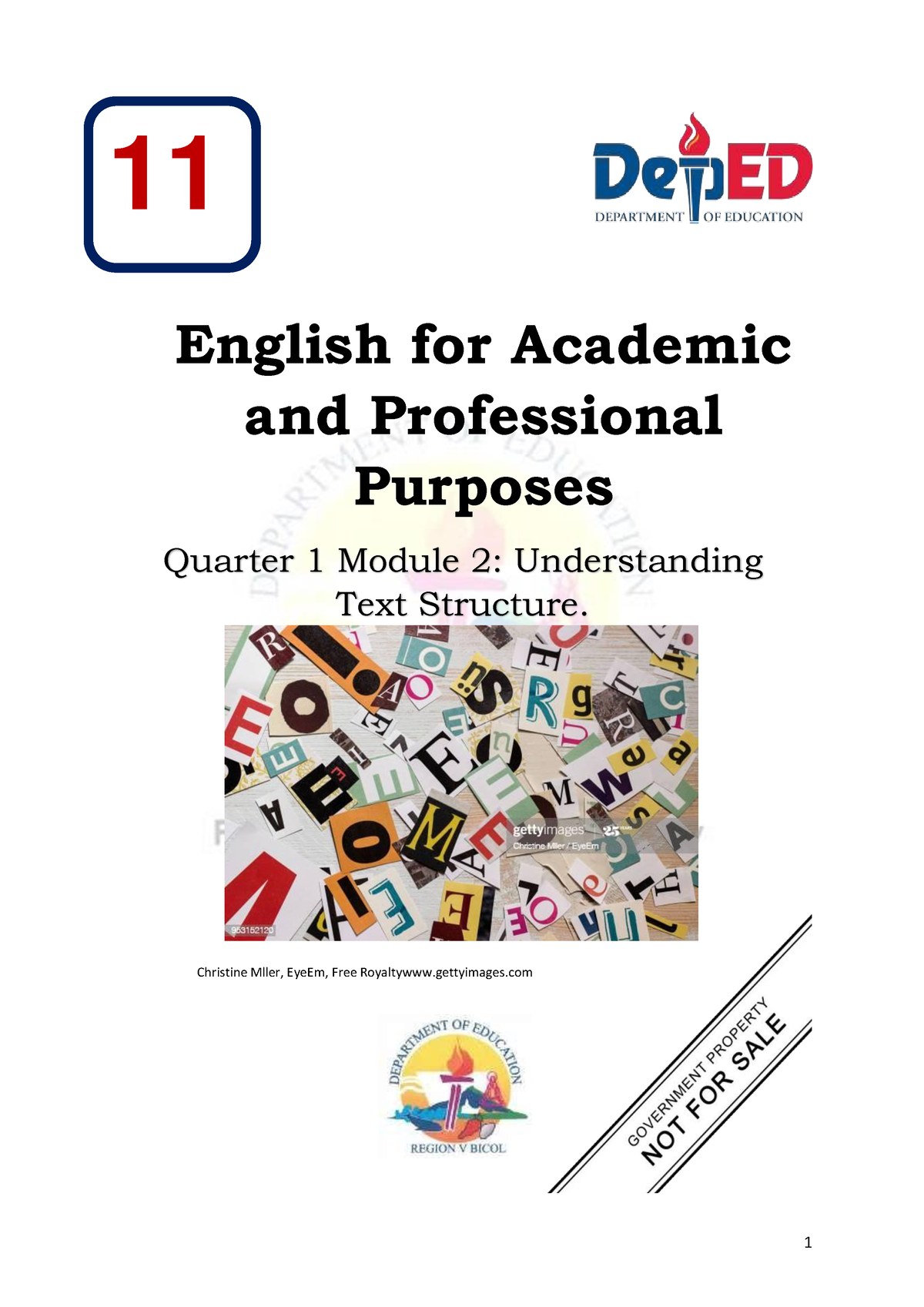 Q1 EAPP Text Structure - english 10 - 11 English for Academic and ...