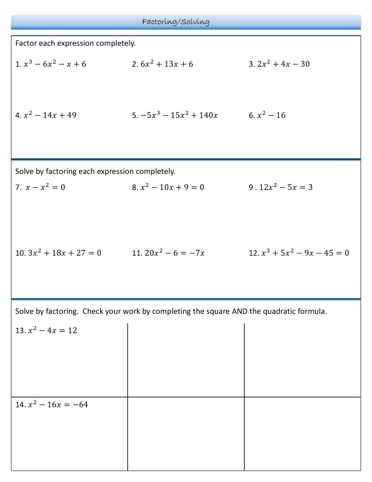 Quadratics Review - Mathematics - RKDF University - Studocu