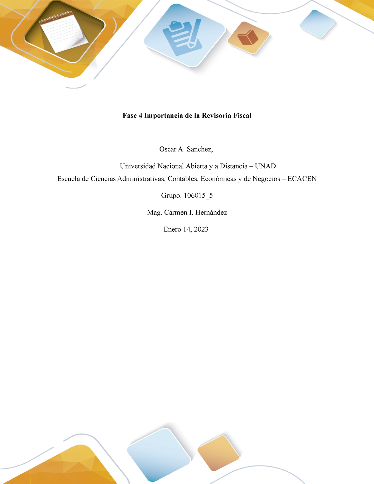 Fase4 Opinion Foro Colaborativo Fase 4 Importancia De La Revisoría