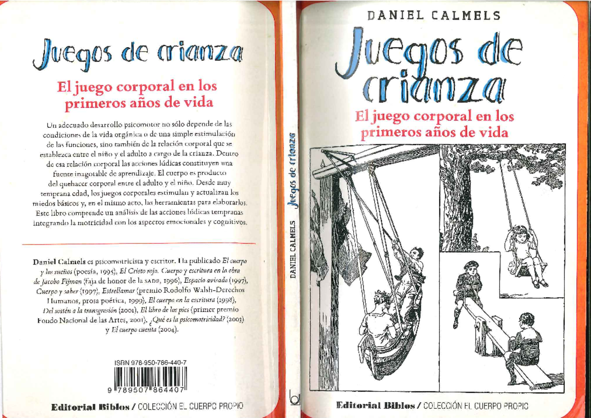 Daniel Calmels Juegos De Crianza Resumen