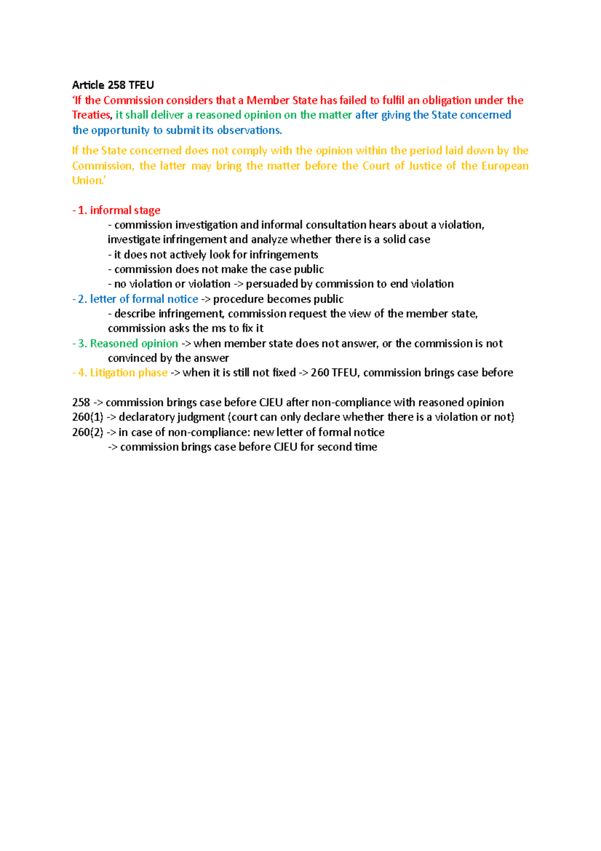 article 258 tfeu essay