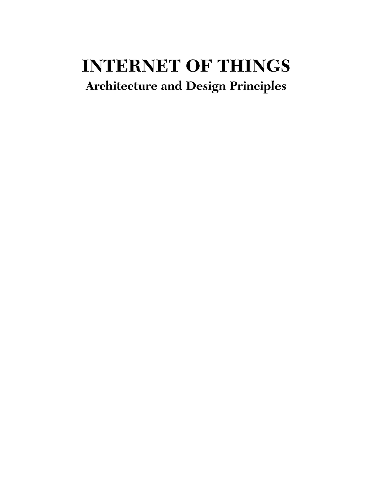 internet of things iot essay