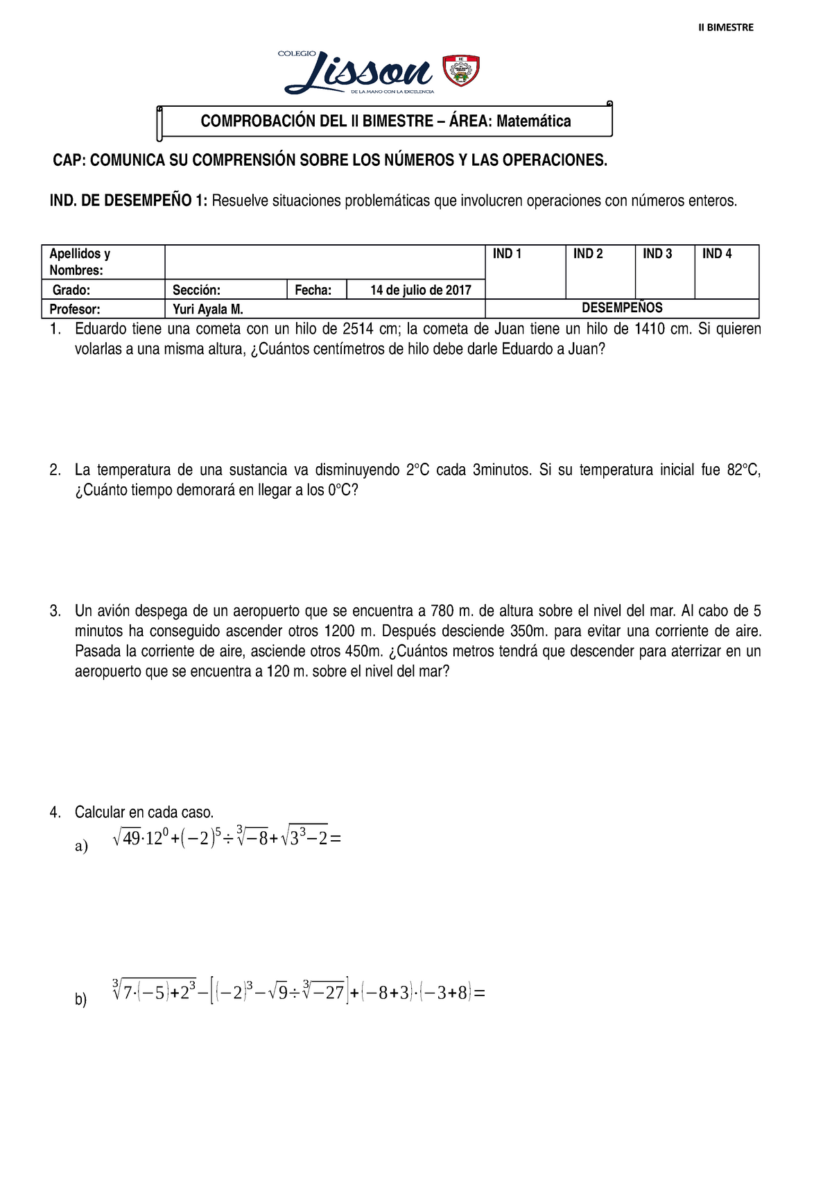 Examen 10 Febrero 17 Preguntas Y Respuestas Cap Comunica Su Comprensi Sobre Studocu