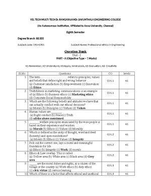 PEE Assignment-1 - Professional Ethics in Engineering - Studocu