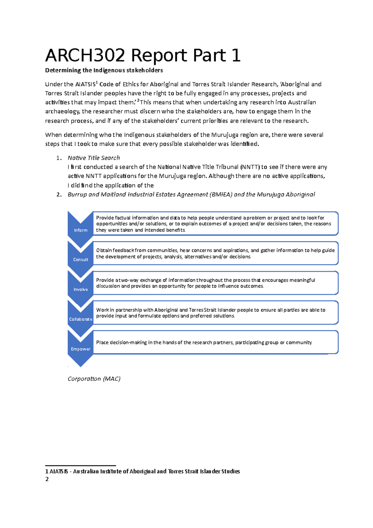 ARCH302 Report Part 1 - ’ 2 This means that when undertaking any ...