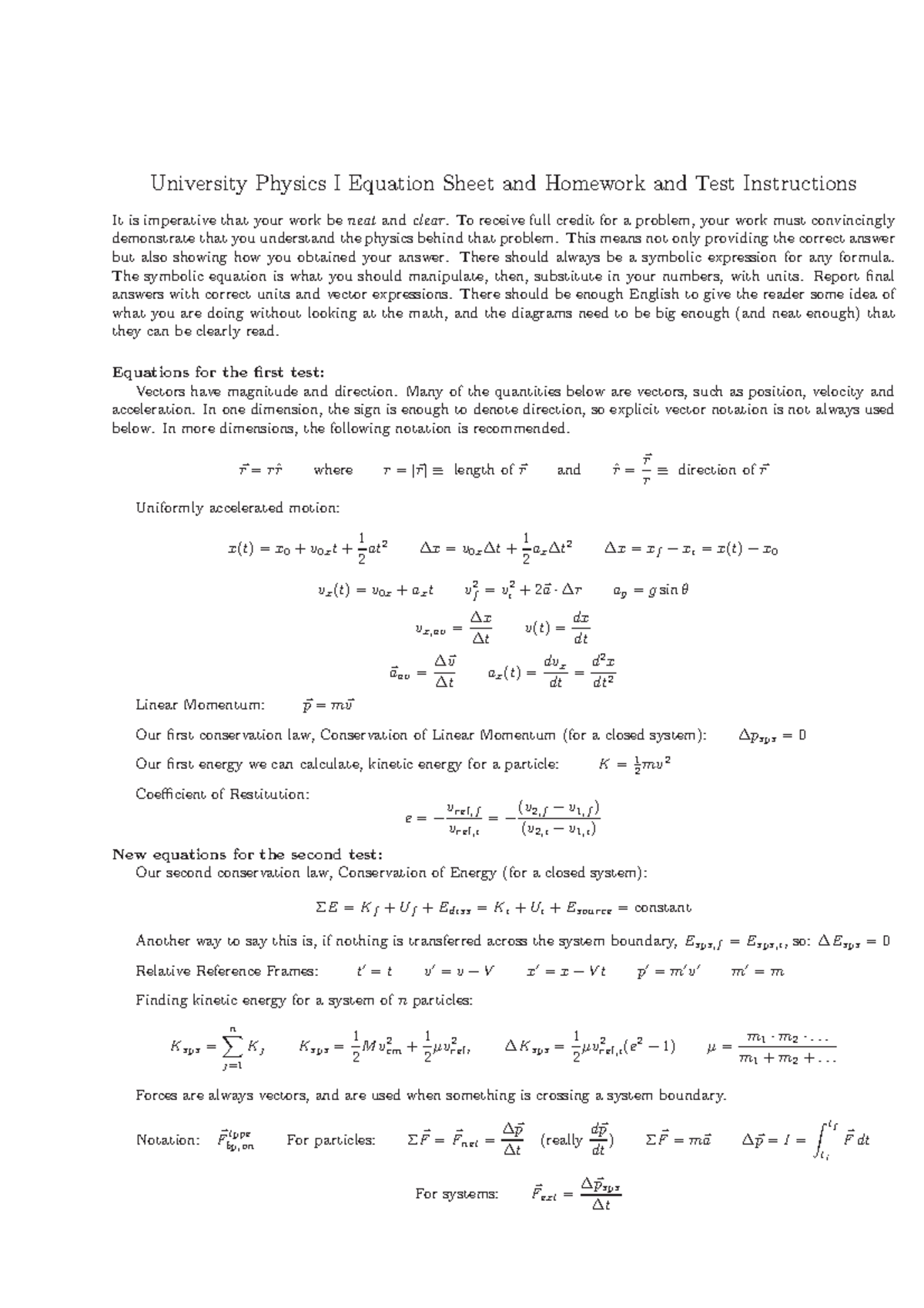 eqn-sheet-for-exams-in-up1-university-physics-i-equation-sheet-and