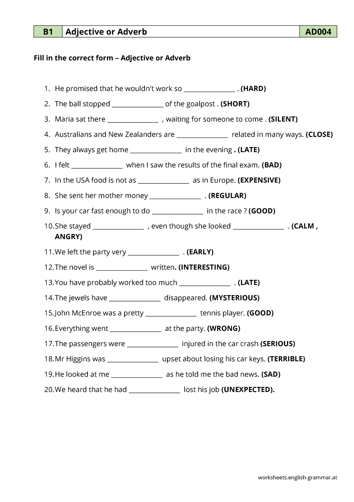 ad004-adjective-adverb-worksheets-english-grammar-b1-adjective-or