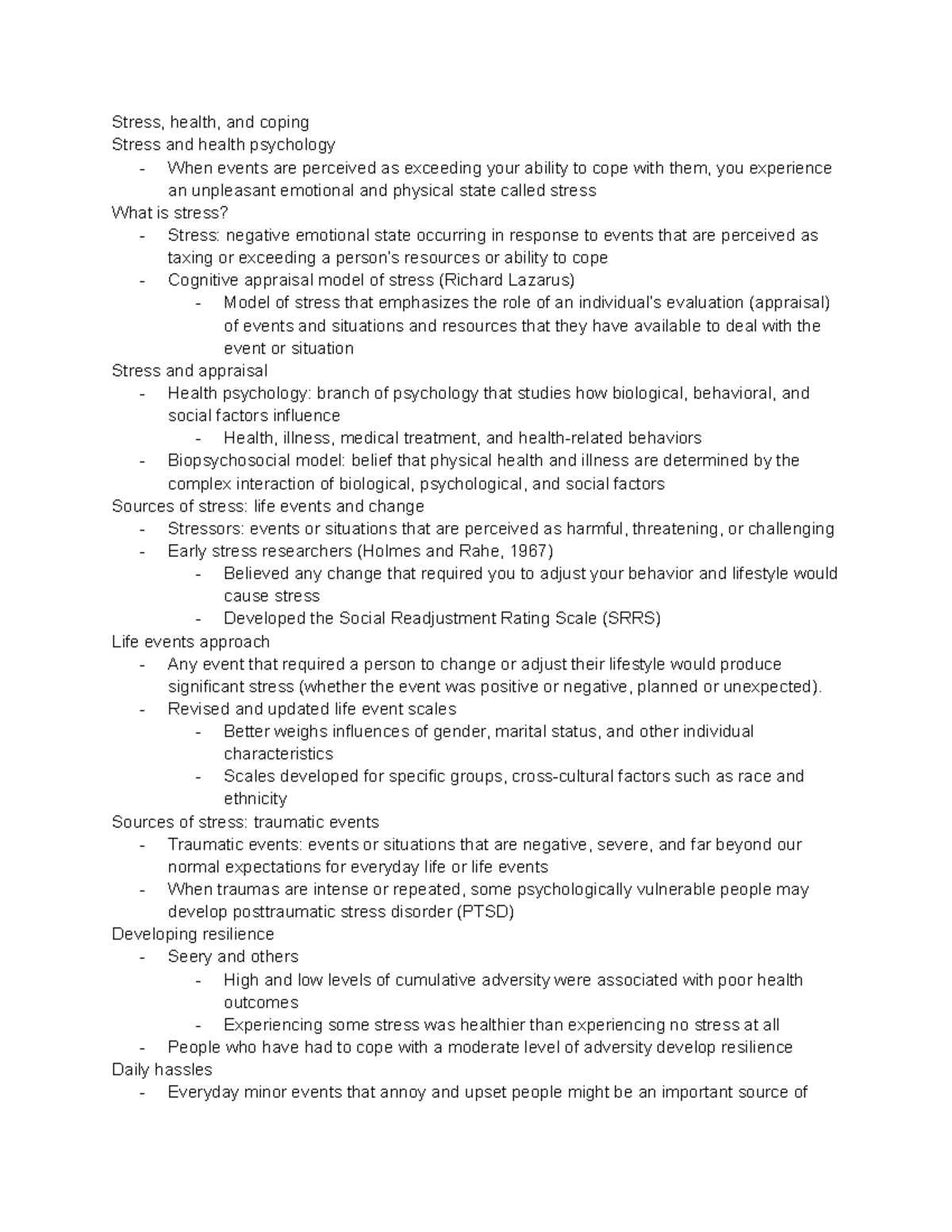 chapter-13-stress-health-and-coping-stress-and-health-psychology