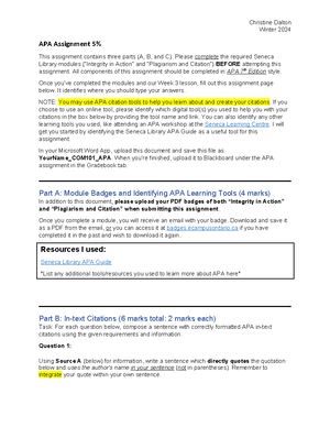 Editing, Revision and Reflection Worksheet - Prof. Christine Dalton ...