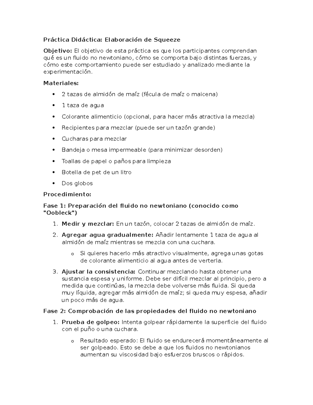 Práctica Didáctica - Jsjs - Práctica Didáctica: Elaboración de Squeeze ...