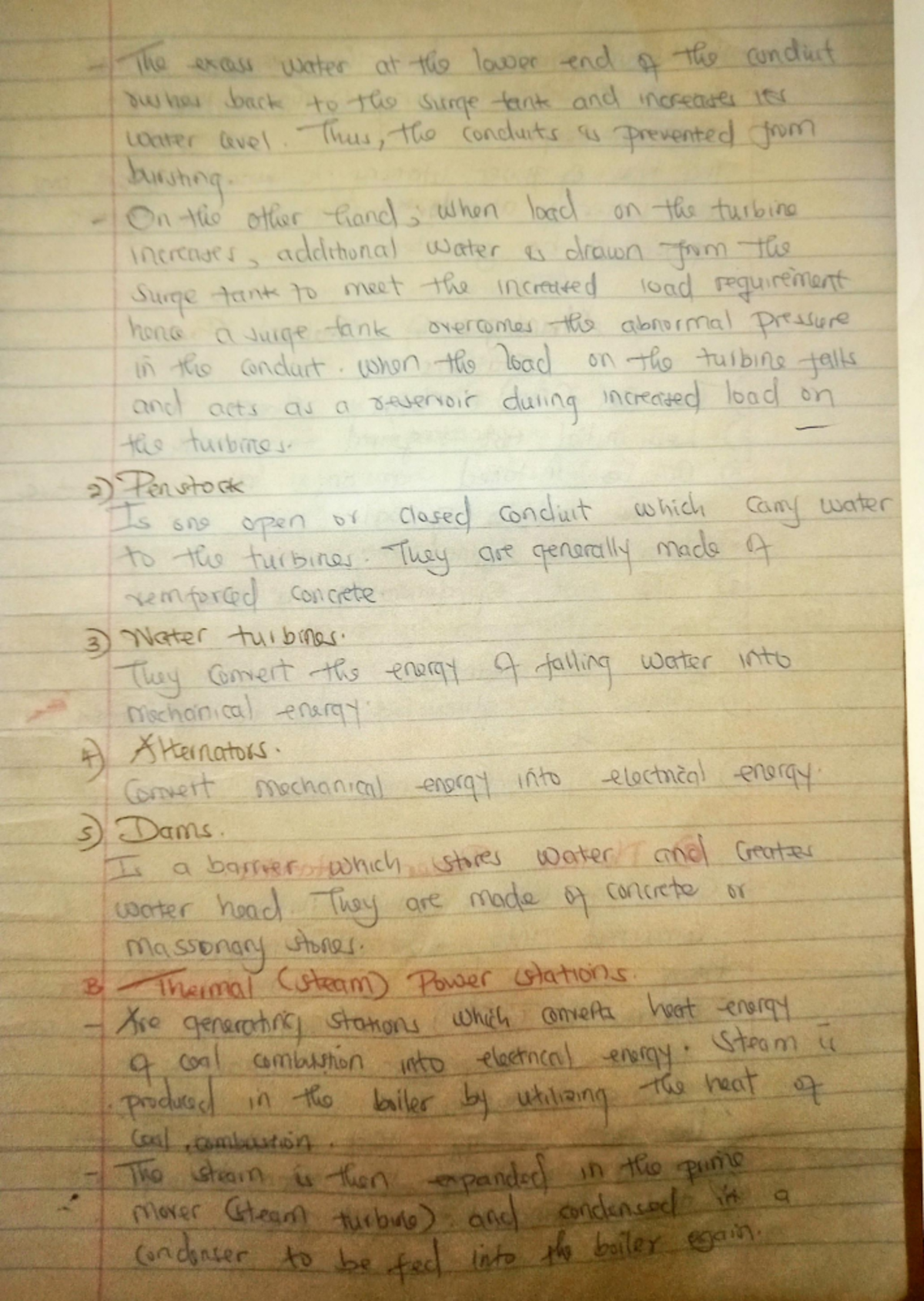 Electrical Notes - The excess water at the lower end of the conduit ...