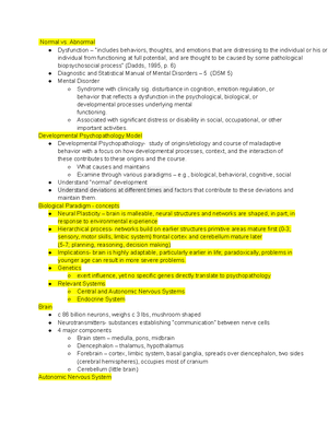 Abnormal Psychology Assessment Diagnostic Issues - Clinical Assessment ...