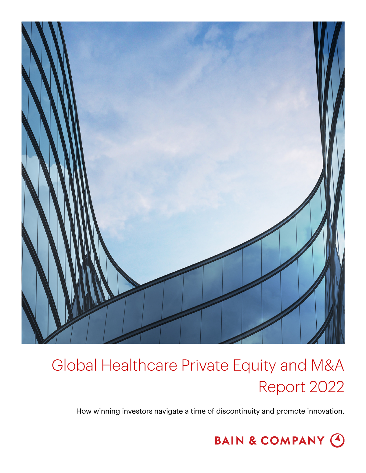 Bain report global healthcare private equity and ma 2022 Global