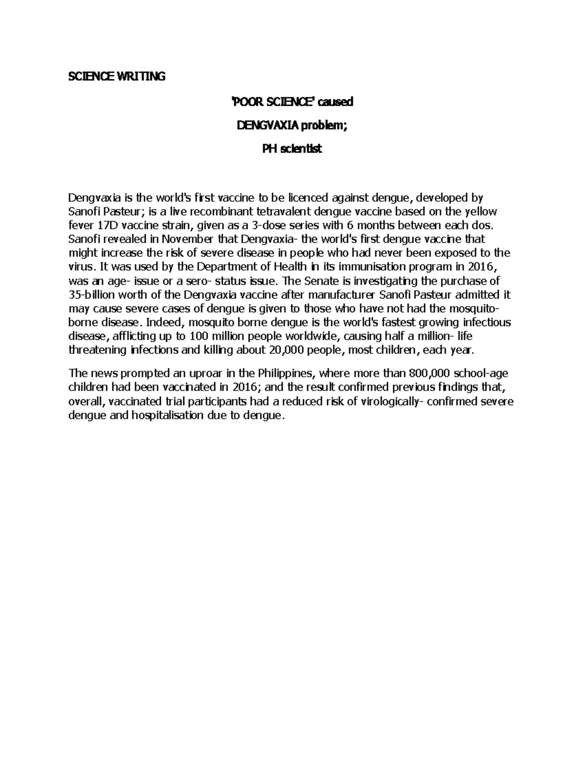 science-writing-science-writing-poor-science-caused-dengvaxia