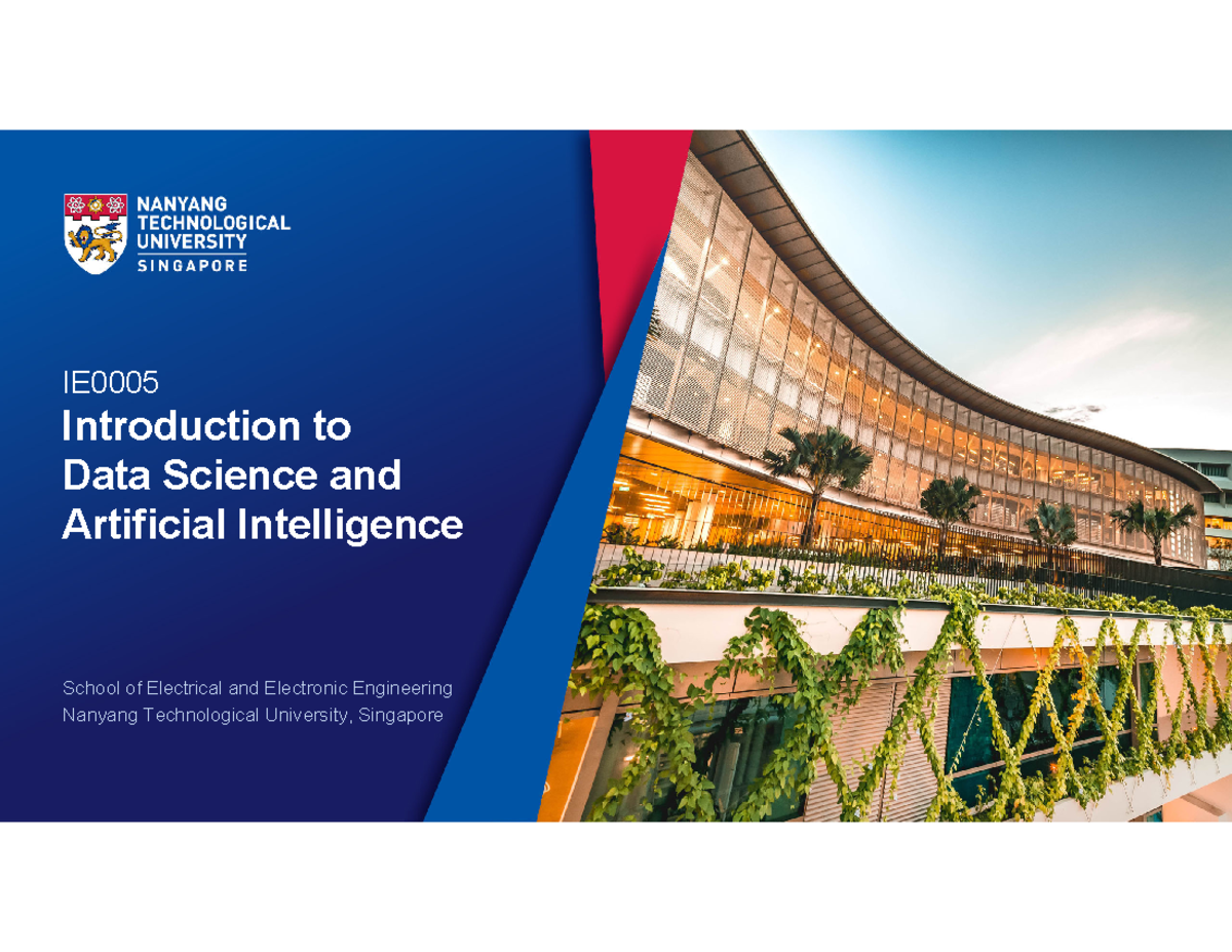 Course info - IE Introduction to Data Science and Artificial ...