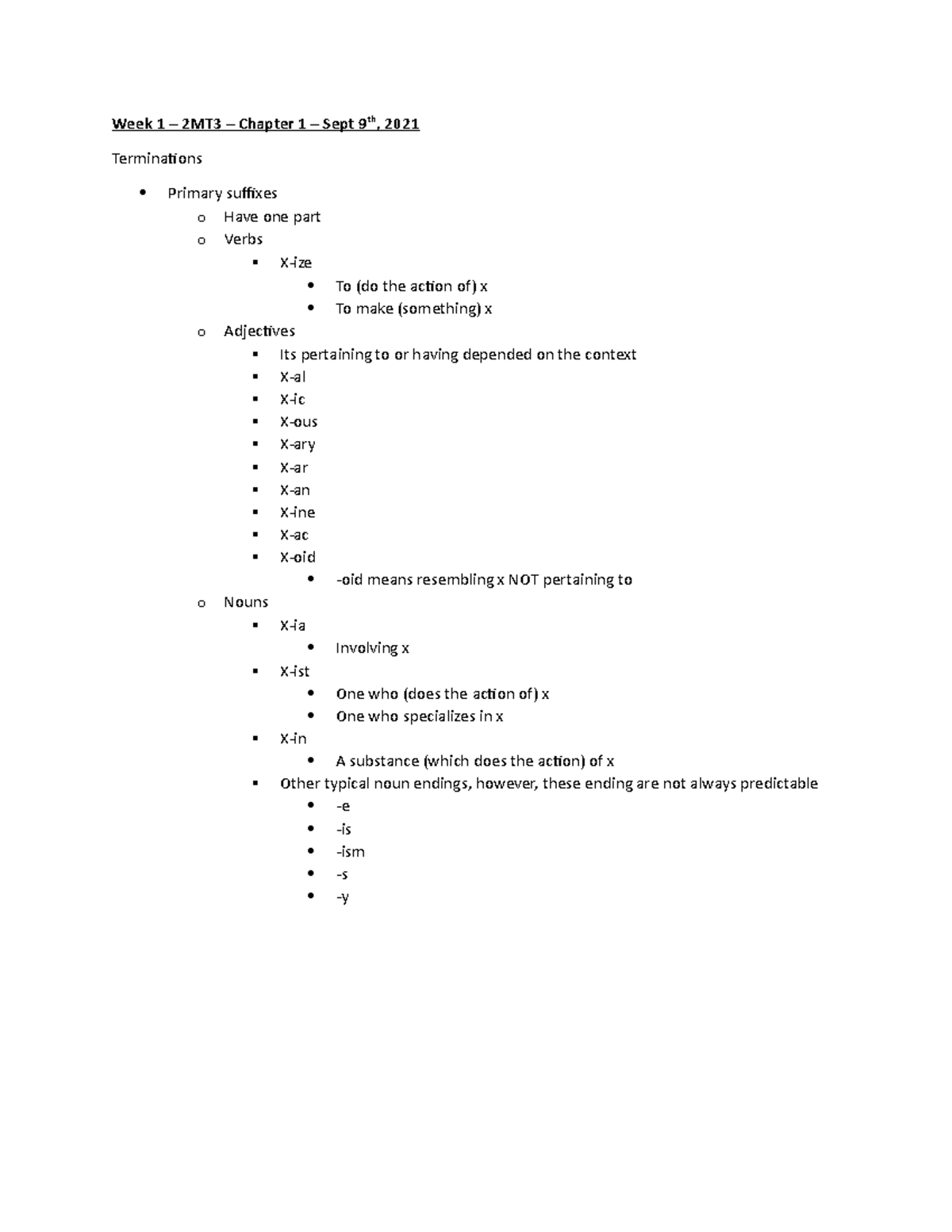 2MT3 Class Notes - Week 1 – 2MT3 – Chapter 1 – Sept 9th, 2021 ...