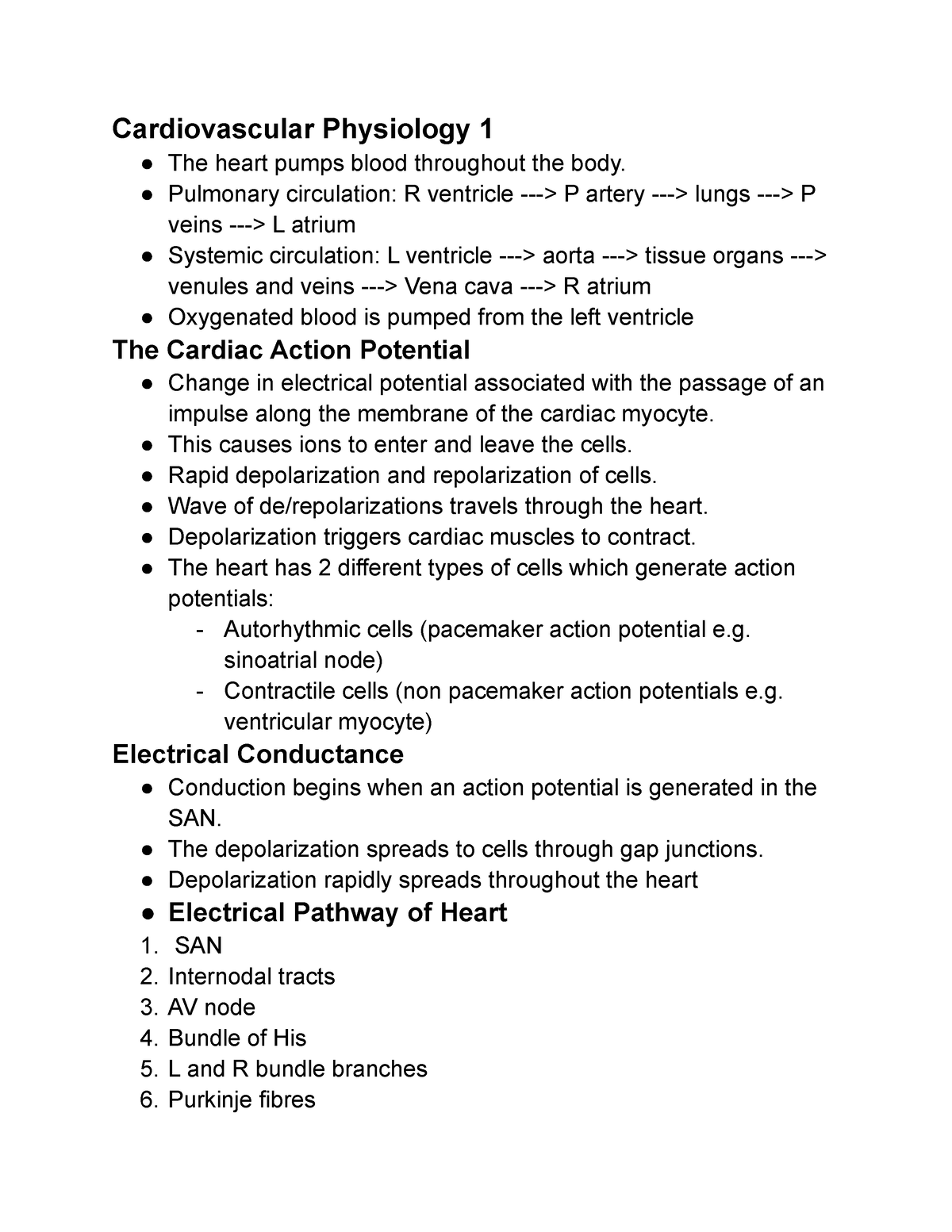 Cardiovascular Physiology 1 - Pulmonary circulation: R ventricle -> P ...