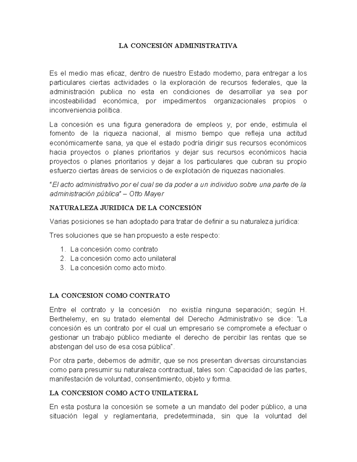 LA Concesión Administrativa-1 - LA CONCESIÓN ADMINISTRATIVA Es el medio ...